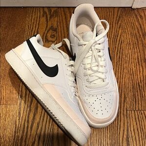 Nike Women’s Sneakers with Black Swoosh